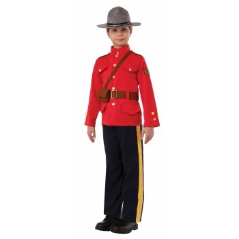 Canadian Mountie Child Costume