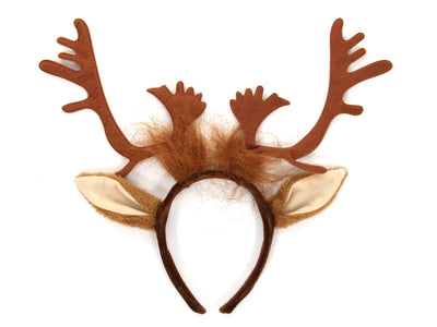 Reindeer Ears & Antlers Headband