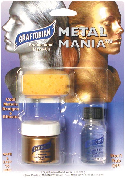 METAL MANIA - GOLD COSMETIC POWDERED METAL