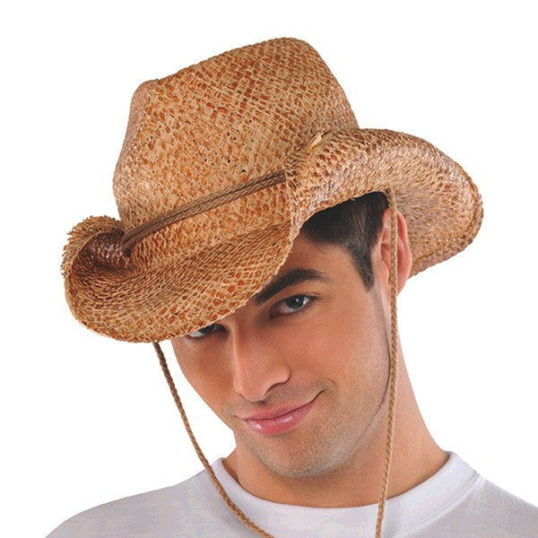 STRAW COWBOY HAT