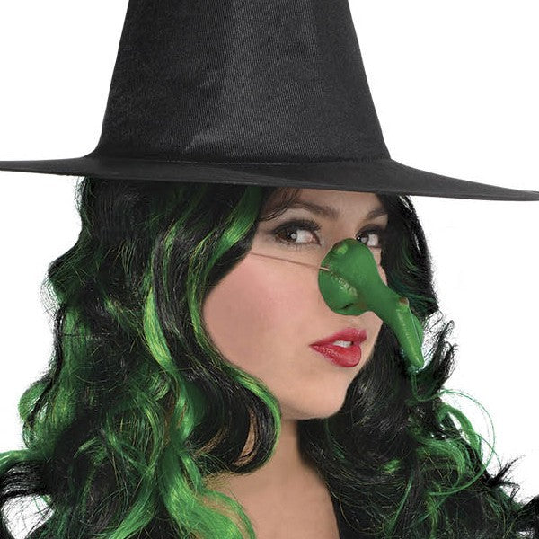 GREEN WITCH NOSE
 ON ELASTIC