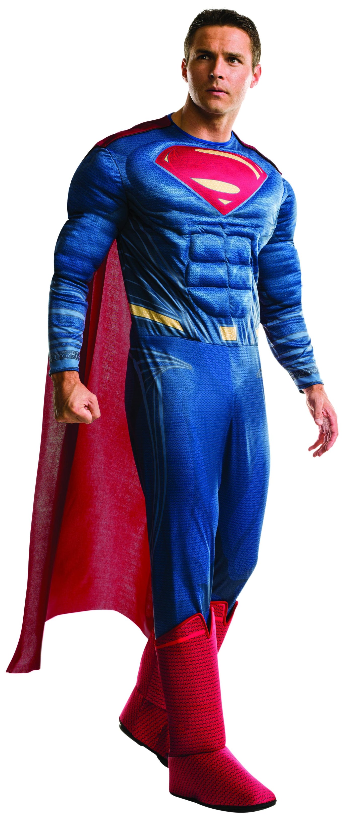 ADULT SUPERMAN MUSCLE 
COSTUME
