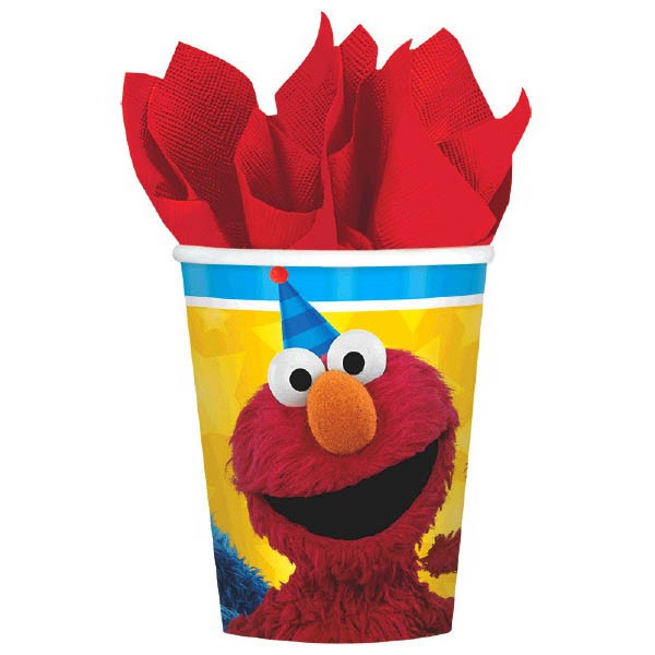 Sesame Street 8 Hot-Cold Paper Cups