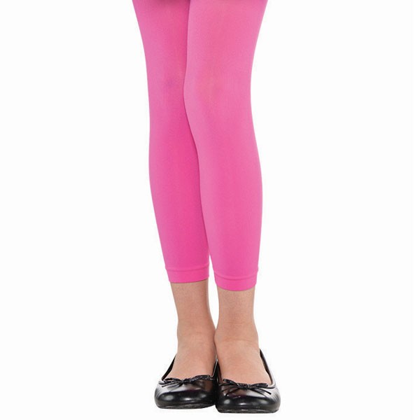 Child Footless Tights - Pink