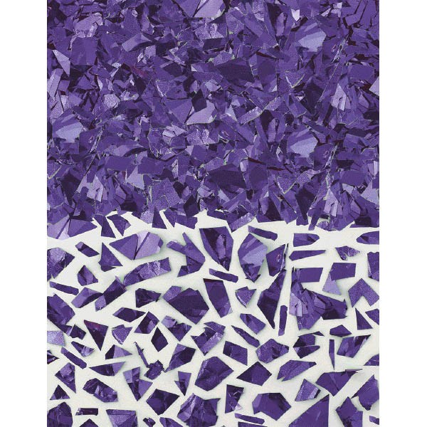 Sparkle Foil Confetti Large1.5 Oz Size - Purple