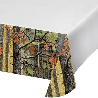 Hunting Camo Plastic Tablecover