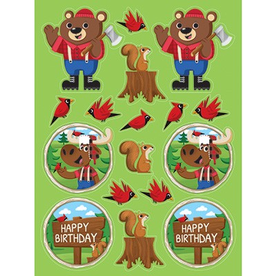 Lum-Bear-Jack Stickers (4 Sheets)