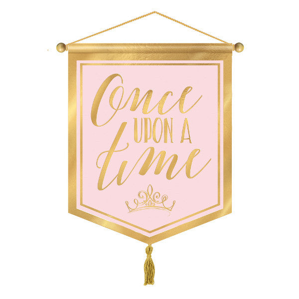 Once Upon A Time Princess Canvas Banner