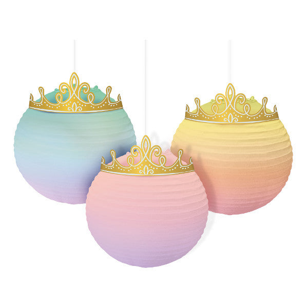 Once Upon A Time Princess Crown Paper Lanterns