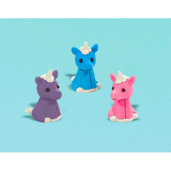 Magical Unicorn- Erasers- 12 Pieces