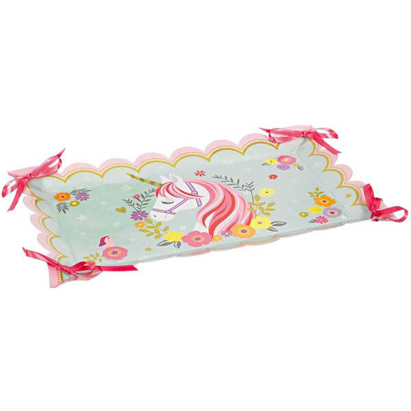 Magical Unicorn- Paper Tray With Ribbons