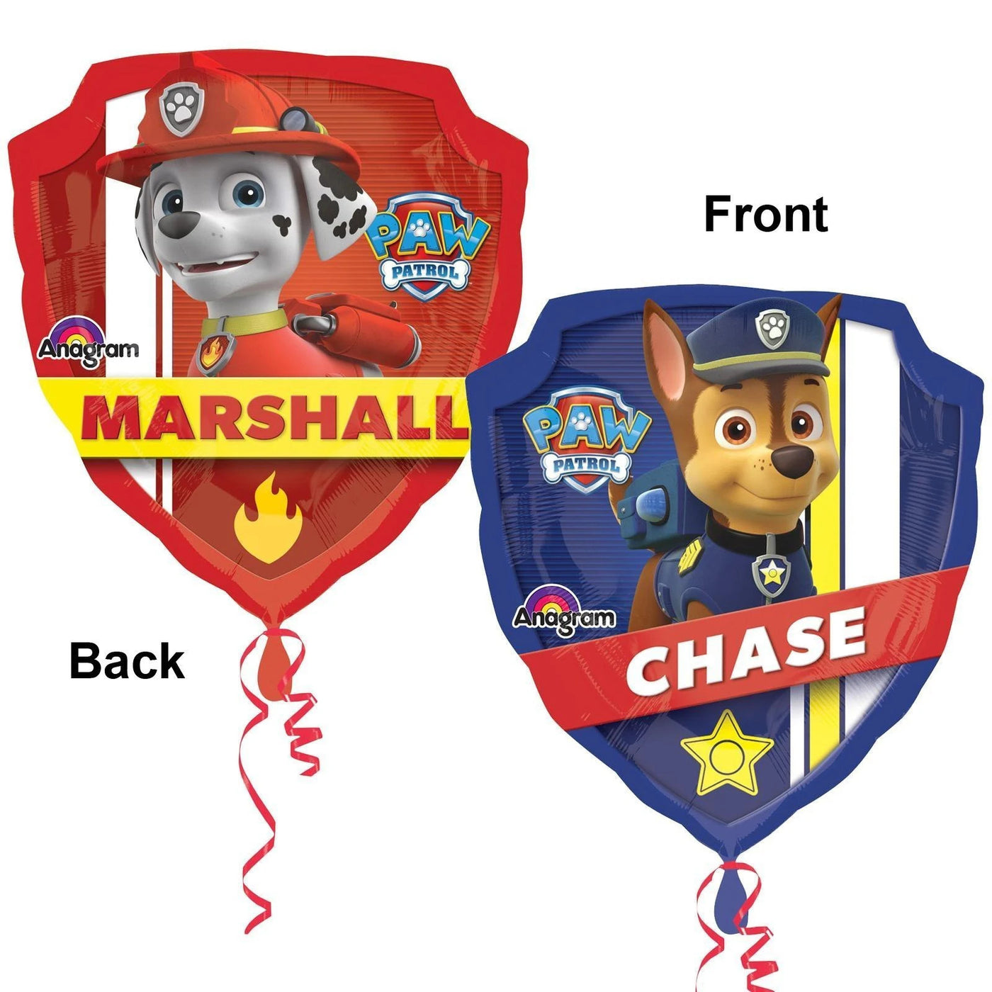 Paw Patrol Chase & Marshall Supershape Balloon