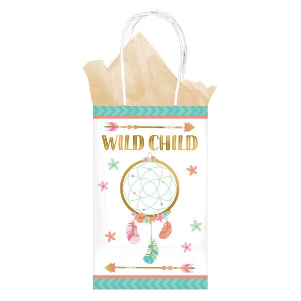 BOHO Girl Kraft Gift Bags (8)