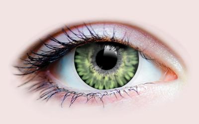 Primal - Mesmerize Emerald Contact Lenses