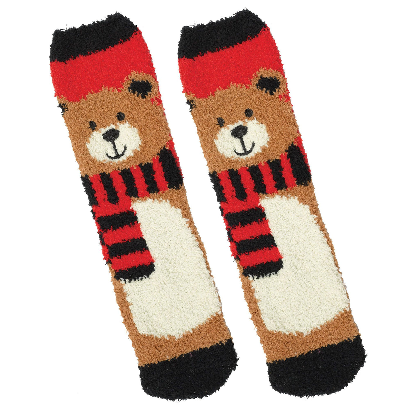Crew Socks - Fuzzy Bear