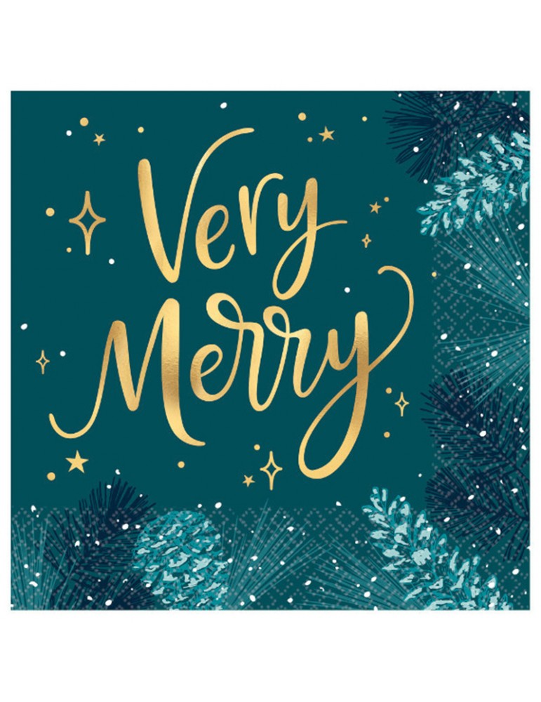 Very Merry Christmas - Lunch Napkins