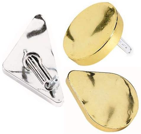 Silver or Gold Plastic Noisemaker