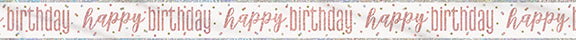Birthday Glitz Birthday Foil Banner