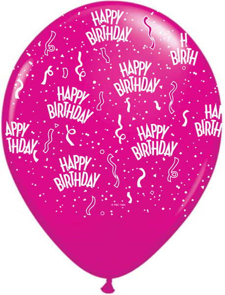Helium Balloon - Happy Birthday