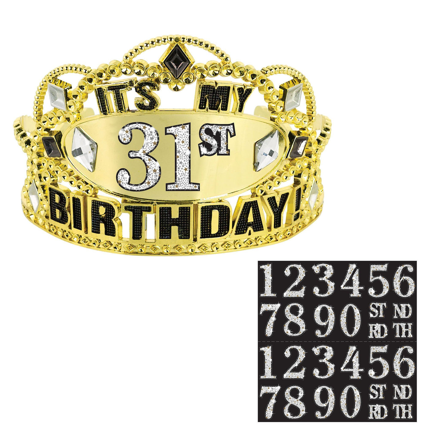 Add-Any-Age Birthday Tiara
