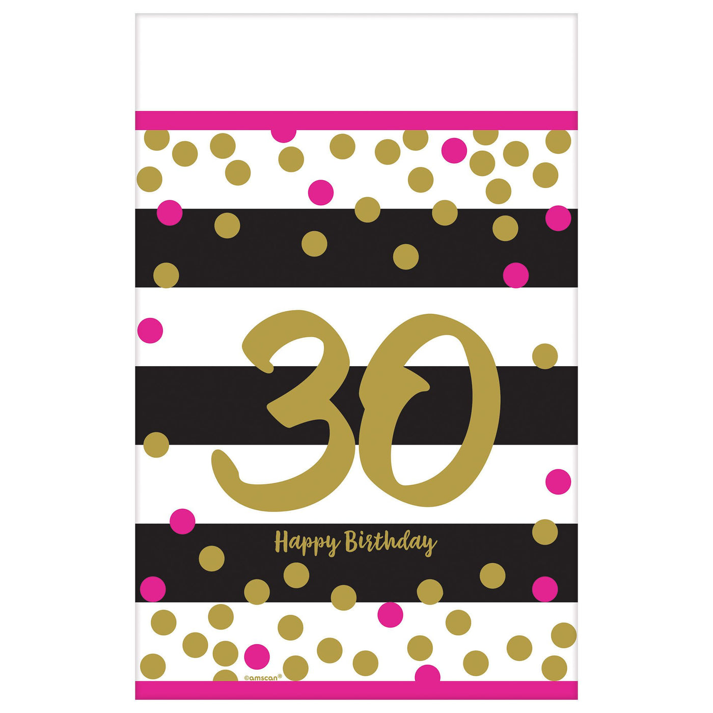 Pink and Gold 30 Tablecover