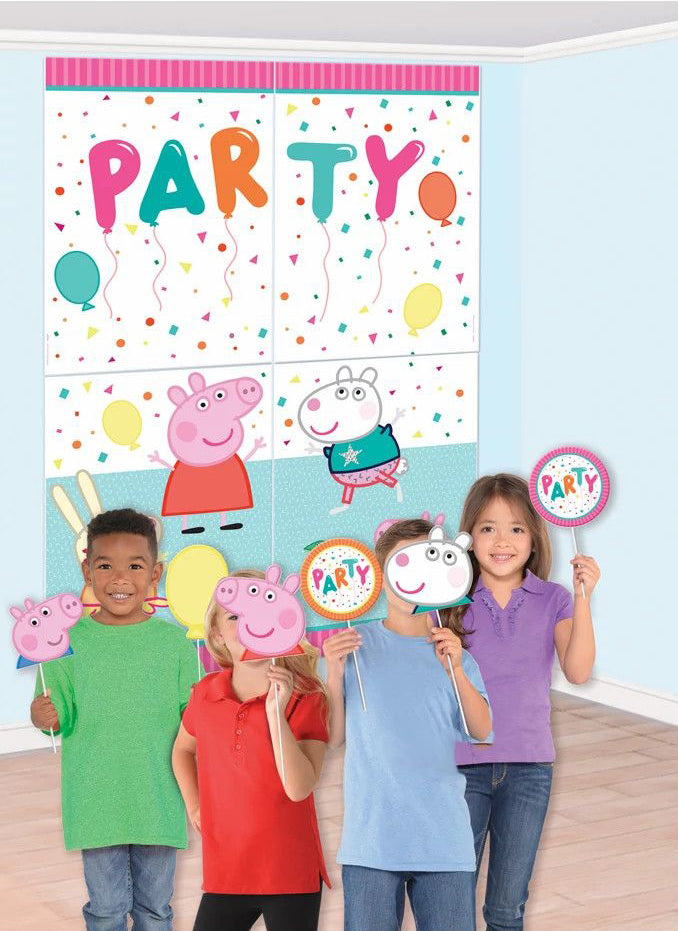 Peppa Pig Photo Prop and Background Set