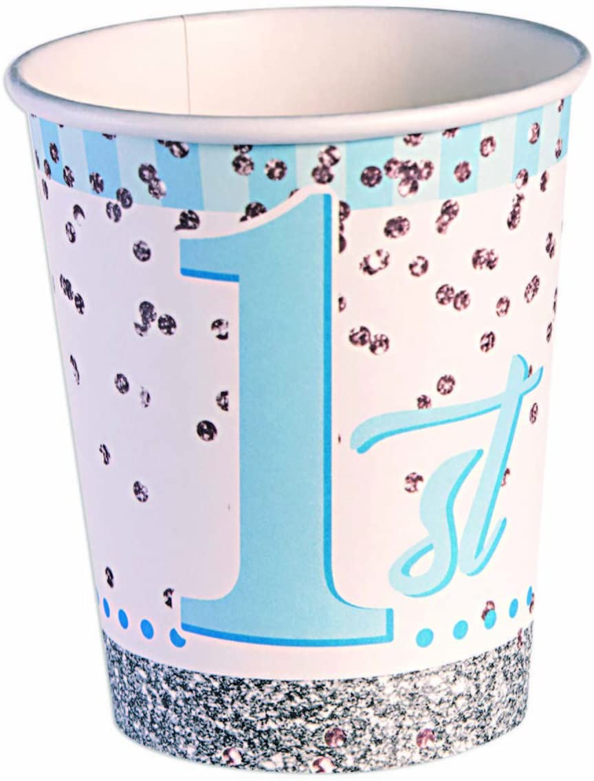 1st Birthday Boy 9oz Paper Cups