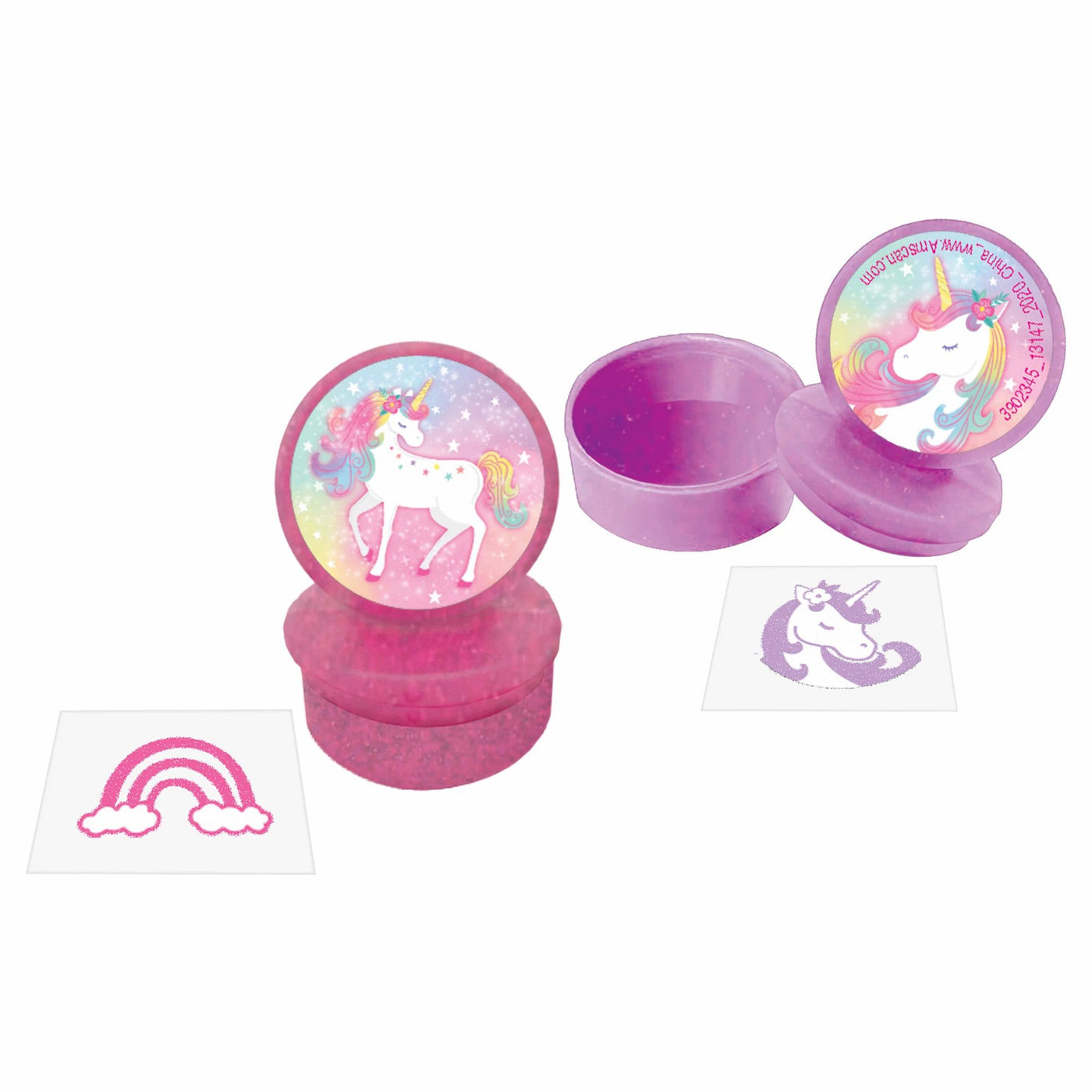 Enchanted Unicorn Stamp Party Favors