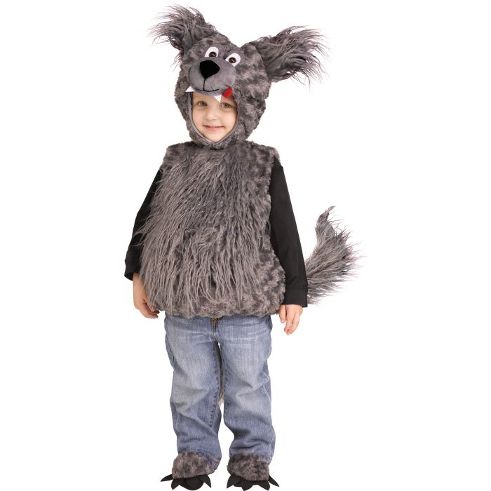 Cuddly Wolf Cub Toddler Costume