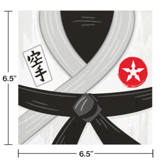 Karate Party Lunch Napkins