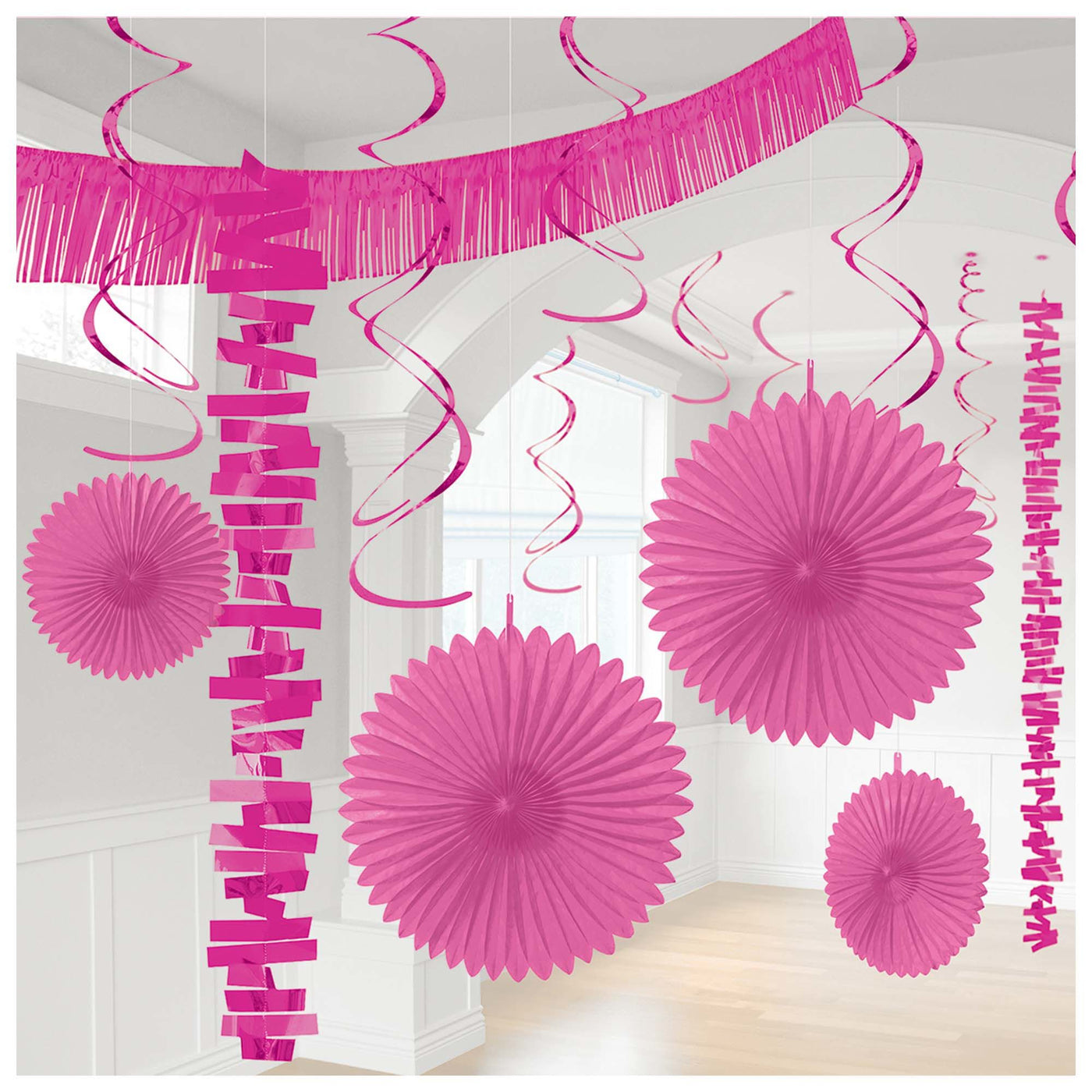Room Decorating Kit - Bright Pink