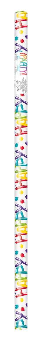 Gift Wrap Roll - Colorful Birthday