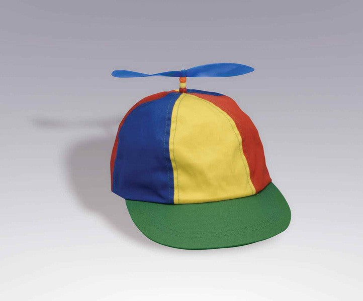 PROPELLER BEANIE - RED YELLOW AND BLUE