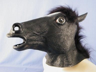 BLACK HORSE MASK