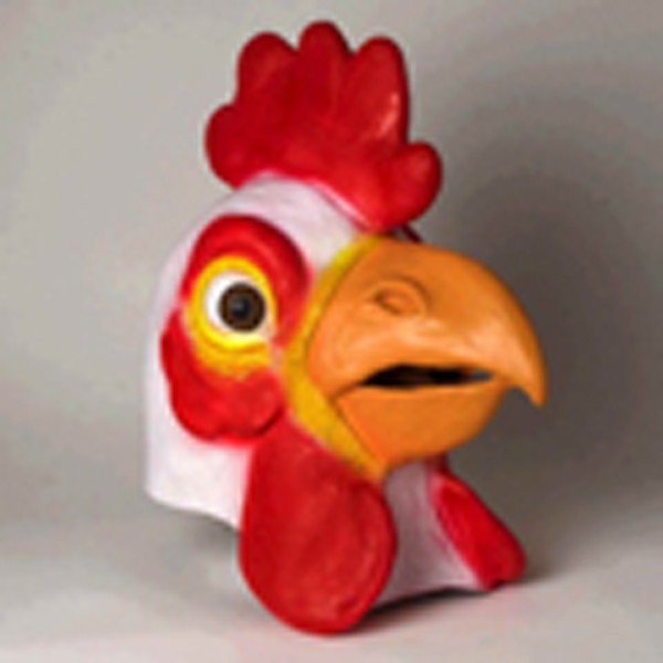 Latex Animal Mask - Chicken