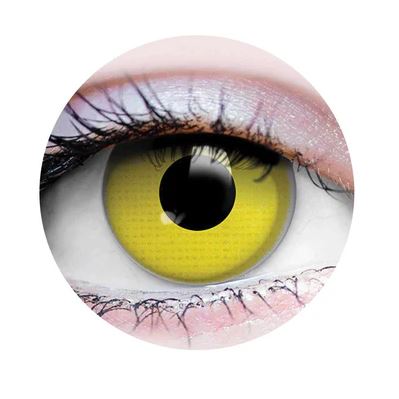 Primal - Raven (Yellow) Contact Lenses