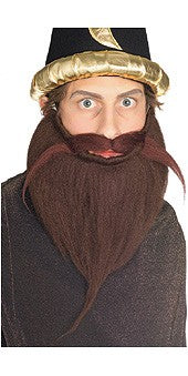 BEARD AND MOUSTACHE BROWN