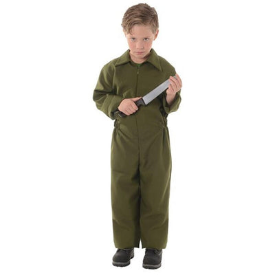 Child Boiler Suit Coveralls - Khaki