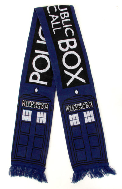 BBC Doctor Who TARDIS Knit Scarf