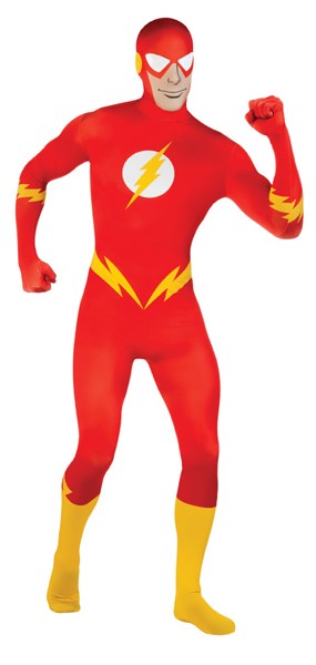 2ND SKIN - The Flash Adult Bodysuit *Clearance*