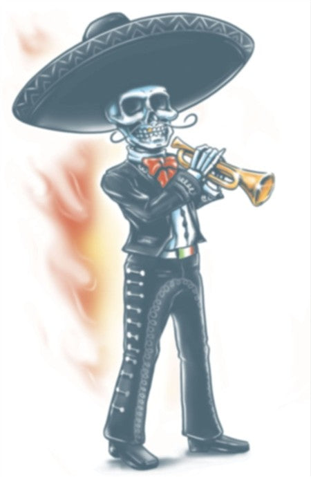 DAY OF THE DEAD TATTOOS - MARIACHI