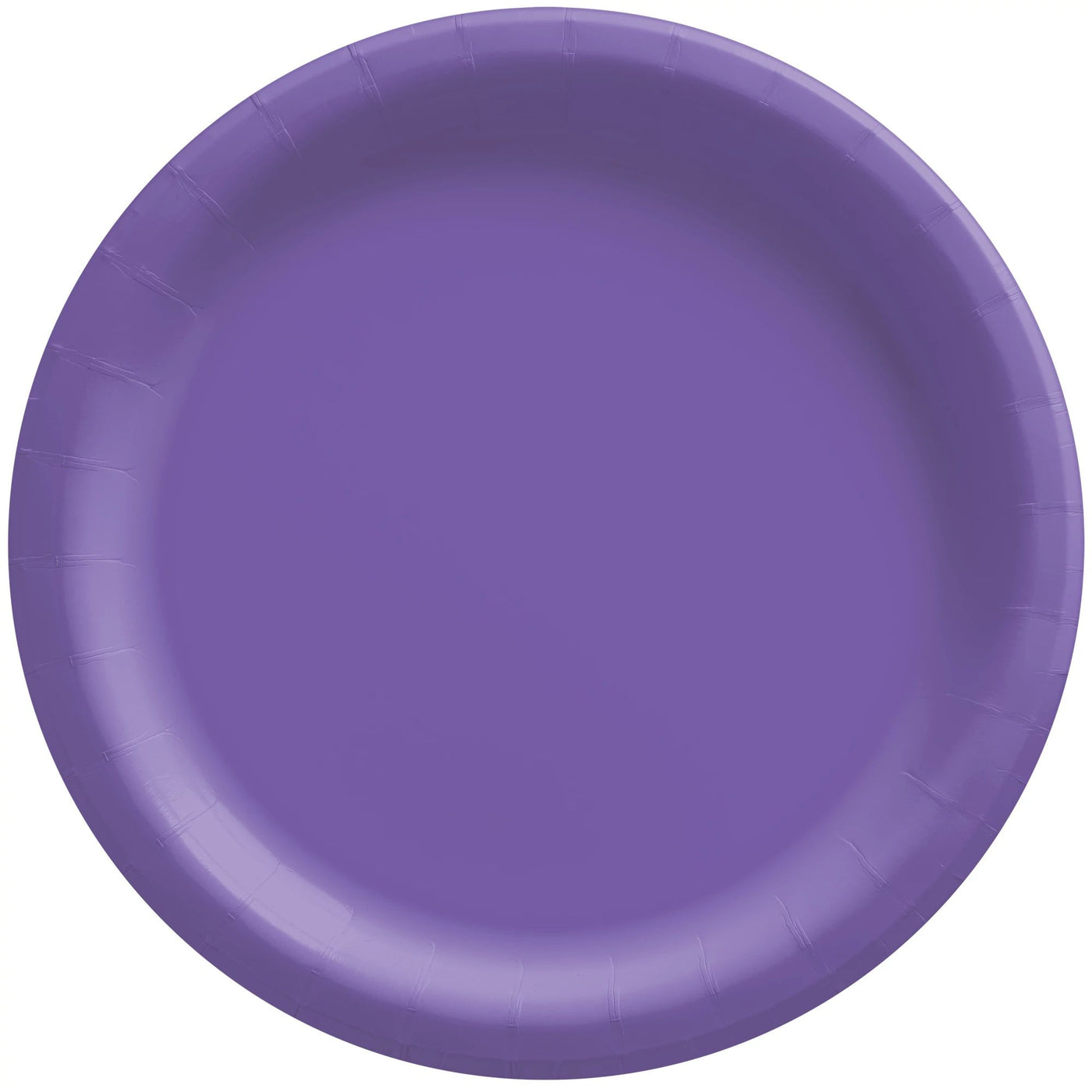 8.5" Paper Plates - Purple