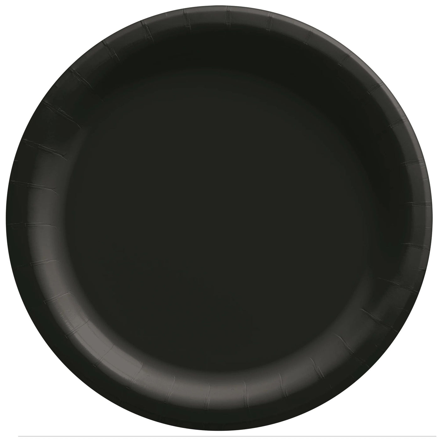 6.75" Paper Plates - Black