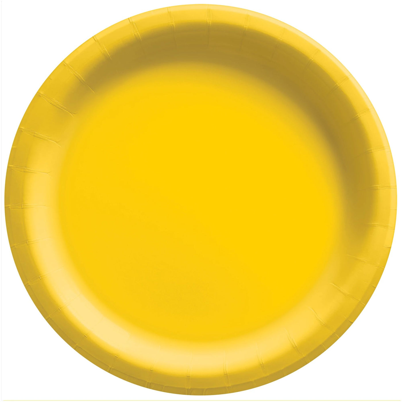 6.75" Paper Plates - Yellow Sunshine