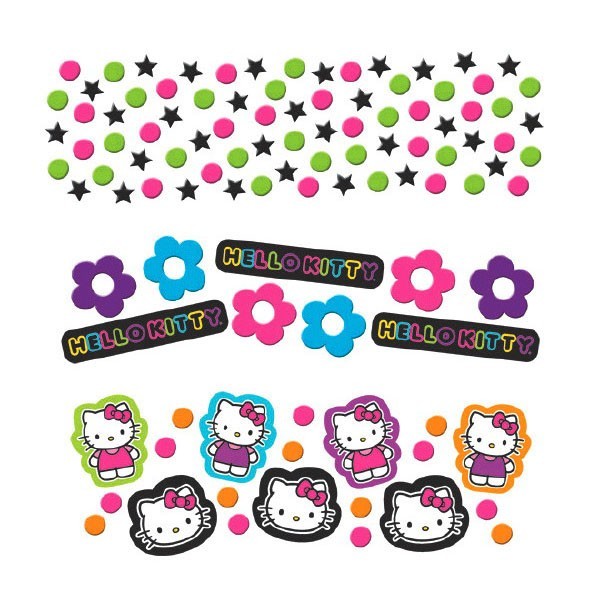 HELLO KITTY CONFETTI - 3 STYLE VALUE PACK