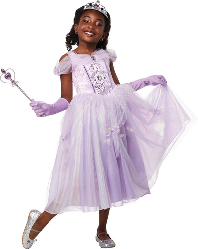 Girls Lavender Princess Amethyst Costume