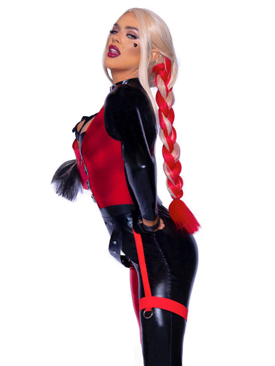 Chaos Cutie - Harley Quinn Adult Catsuit