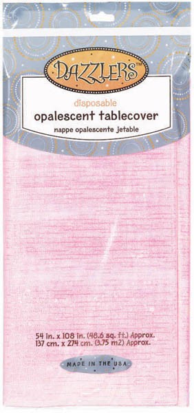 TABLECOVER - OPALESCENT PINK