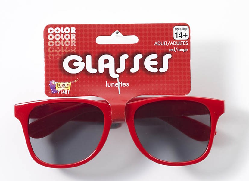 BLUES GLASSES - RED