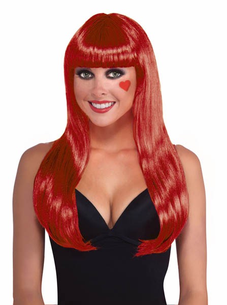 WIG - LONG RED